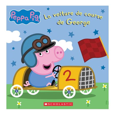 Peppa Pig, La voiture de course de George.