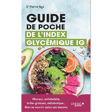 Guide de poche de l'index glycémique IG