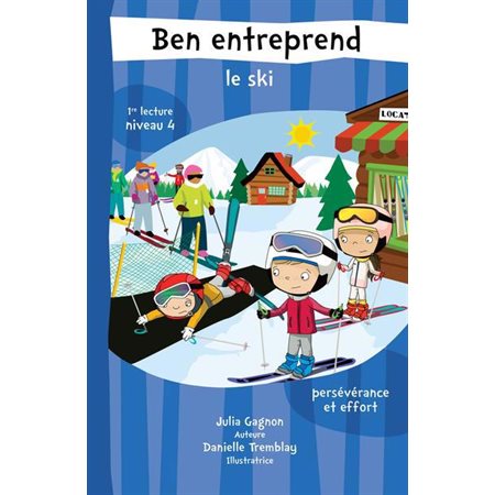 Ben entreprend le ski