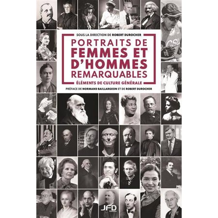 Portraits de femmes et d'hommes remarquables