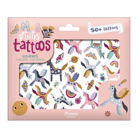 Mes p'tits tattoos : Licornes