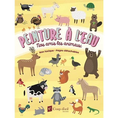 Peinture à l'eau Ferme