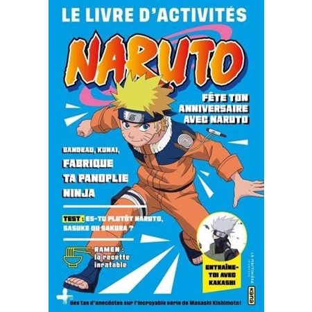 Le livre d'activité Naruto