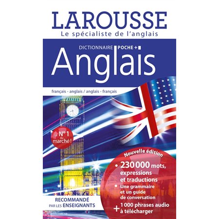 Dictionnaire poche plus; Anglais