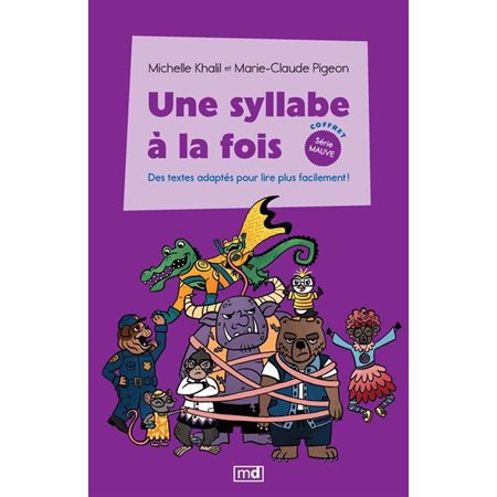 Une syllabe à la fois - Coffret série mauve