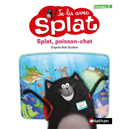 Je lis avec Splat; Splat, poisson-chat