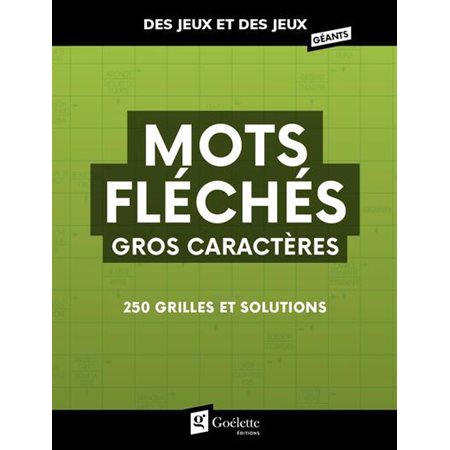 Mots fléchés - Gros caractères