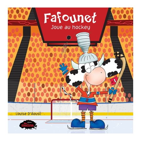 Fafounet joue au hockey