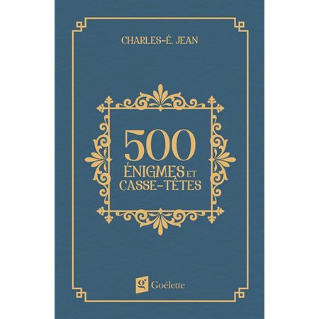 500 énigmes et casse-têtes