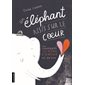 Un éléphant assis sur le coeur