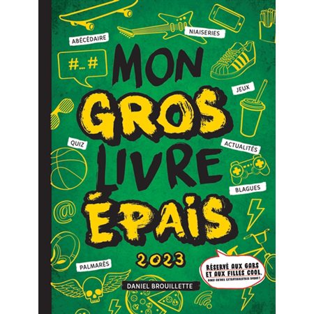 Mon gros livre épais 2023