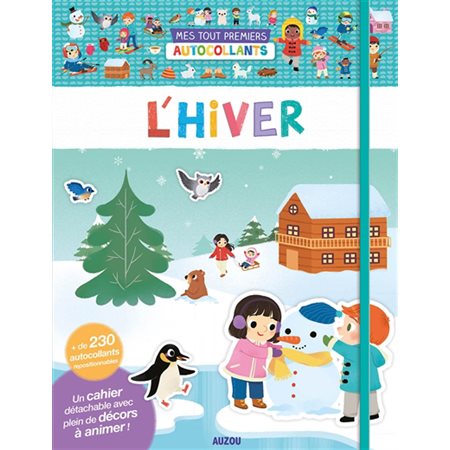 Mes tout premiers autocollants : L'hiver