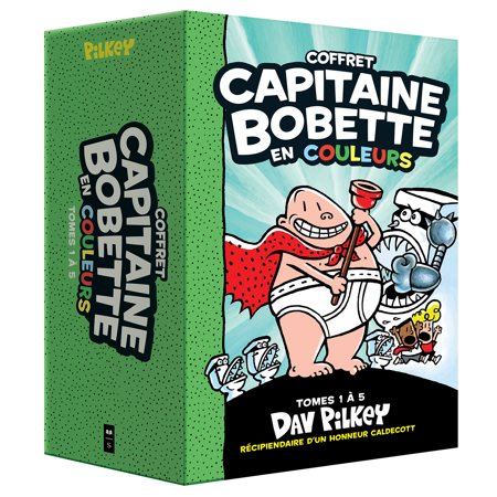 Coffret Capitaine Bobette en couleurs