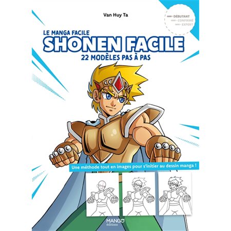 Shonen facile 22 modèles pas à pas