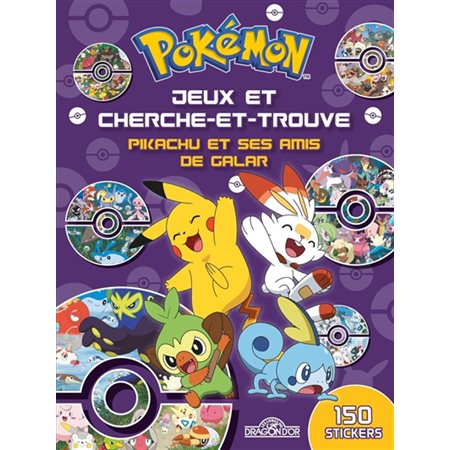 Pokémon, jeux et cherche et trouve