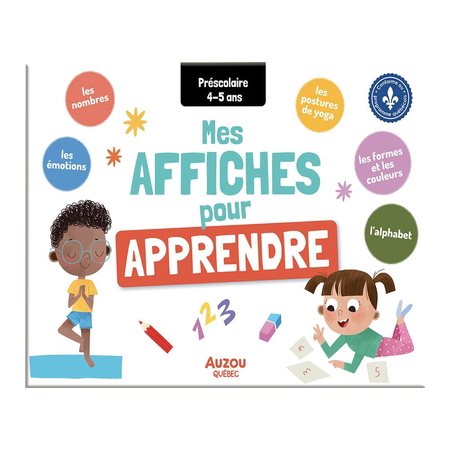 Mes affiches pour apprendre - préscolaire 4-5 ans