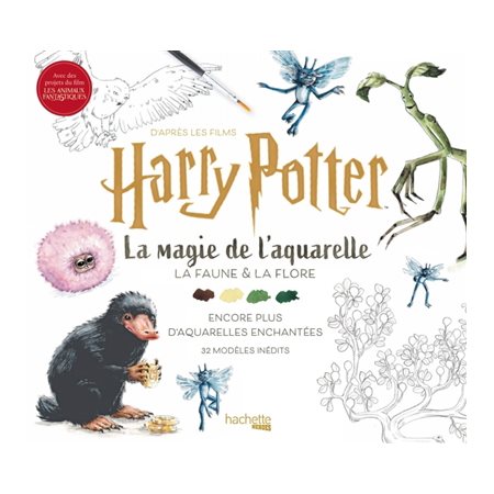 La magie de l''aquarelle Harry Potter