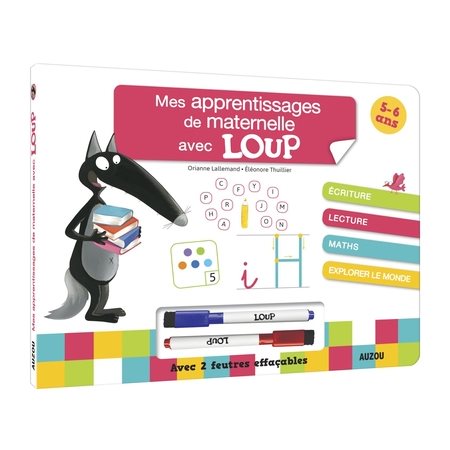 Mes apprentissages de maternelle avec Loup