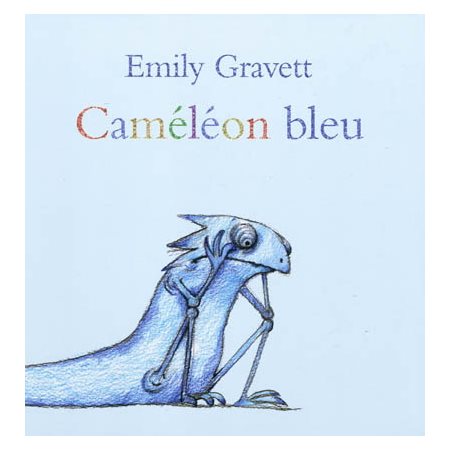 Caméléon bleu