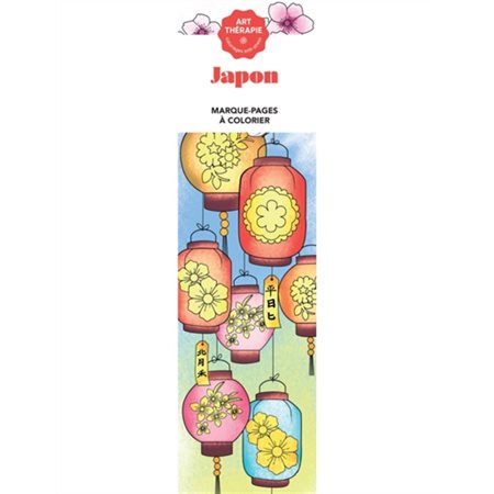 Japon marque-pages à colorier