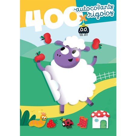 400 autocollants rigolos - Le mouton