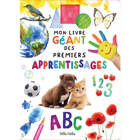 Mon livre géant des premiers apprentissages