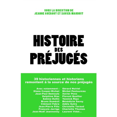 Histoire des préjugés