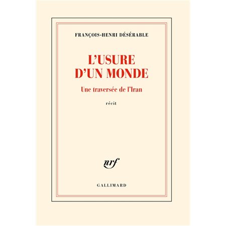 usure d''un monde