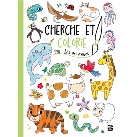 Cherche et colorie les animaux