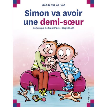 Simon va avoir une demi-soeur