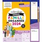 Calendrier mensuel Famille organisée 2024