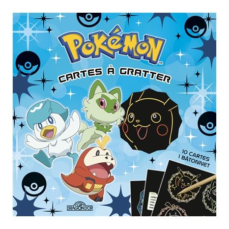 Pokémon : cartes à gratter