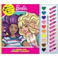 Mattel Barbie, Mon grand livre à peindre et colorier