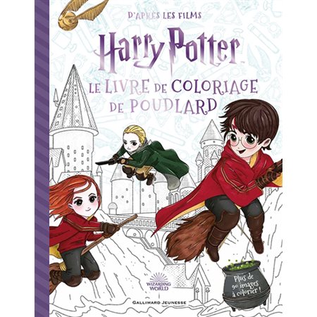 Harry Potter Le livre de coloriage de Poudlard