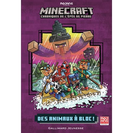 Minecraft : chroniques de l'épée de pierre #3 Des animaux à bloc !