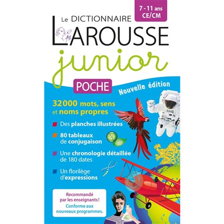 Dictionnaire Larousse junior poche, 7-11 ans