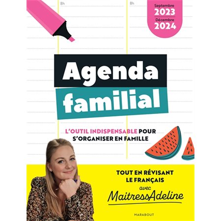 Agenda familial 2023-2024