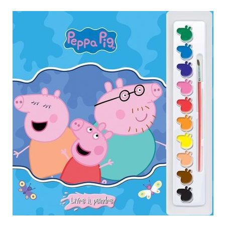 Peppa Pig livre à peindre