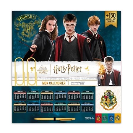 Calendrier Harry Potter 2023-2024