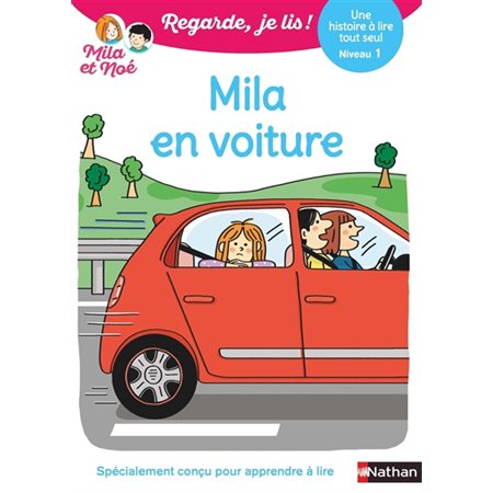 Mila en voiture