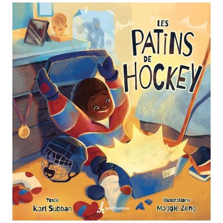 Les patins de hockey