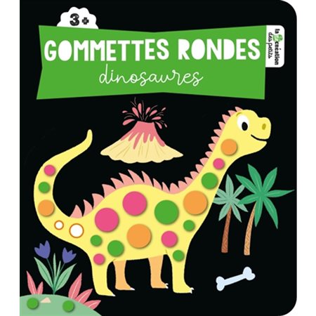 Gommettes rondes Dinosaures