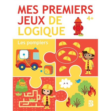 Les pompiers : mes premiers jeux de logique