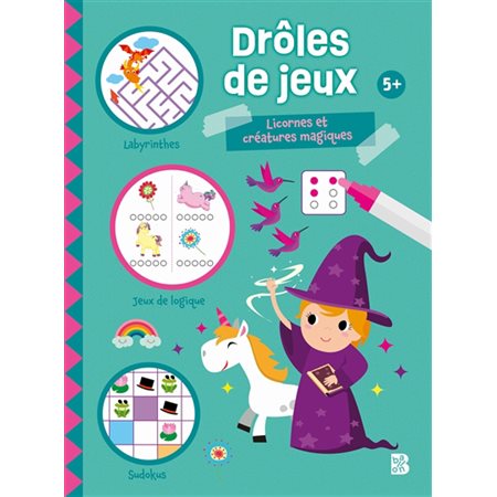 Licornes et créatures magiques : drôles de jeux 5+