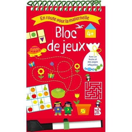 En route pour la maternelle, Bloc de jeux 4+