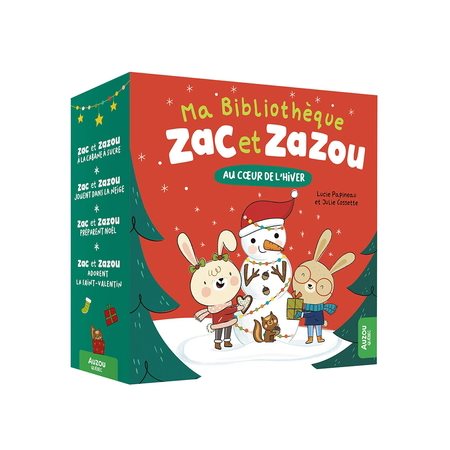 Ma bibliothèque Zac et Zazou, Au coeur de l'hiver