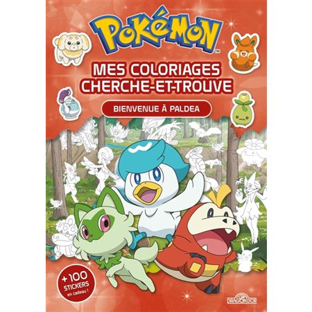 Pokémon : Mes coloriages cherche-et-trouve : Bienvenue à Paldea