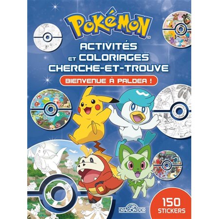 Pokémon : Activités et coloriages cherche-et-trouve Bienvenue à Paldea