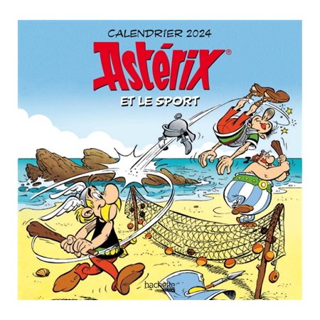 Calendrier 2024 Astérix et le sport