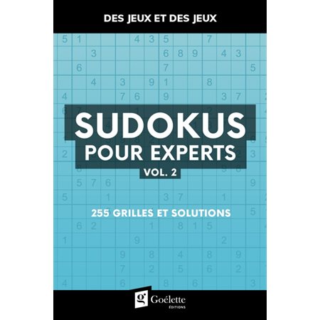 Sudokus pour experts vol. 2